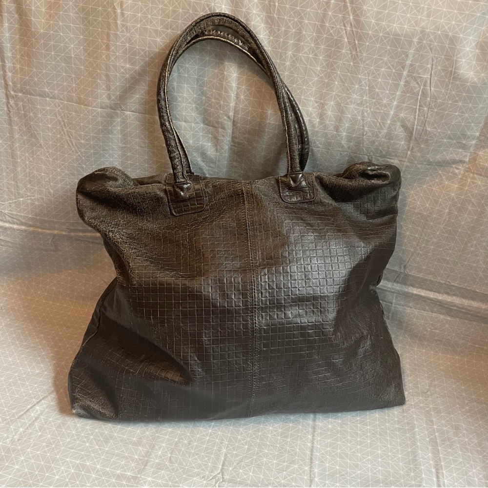 Jas MB London Leather Weekender Travel Bag